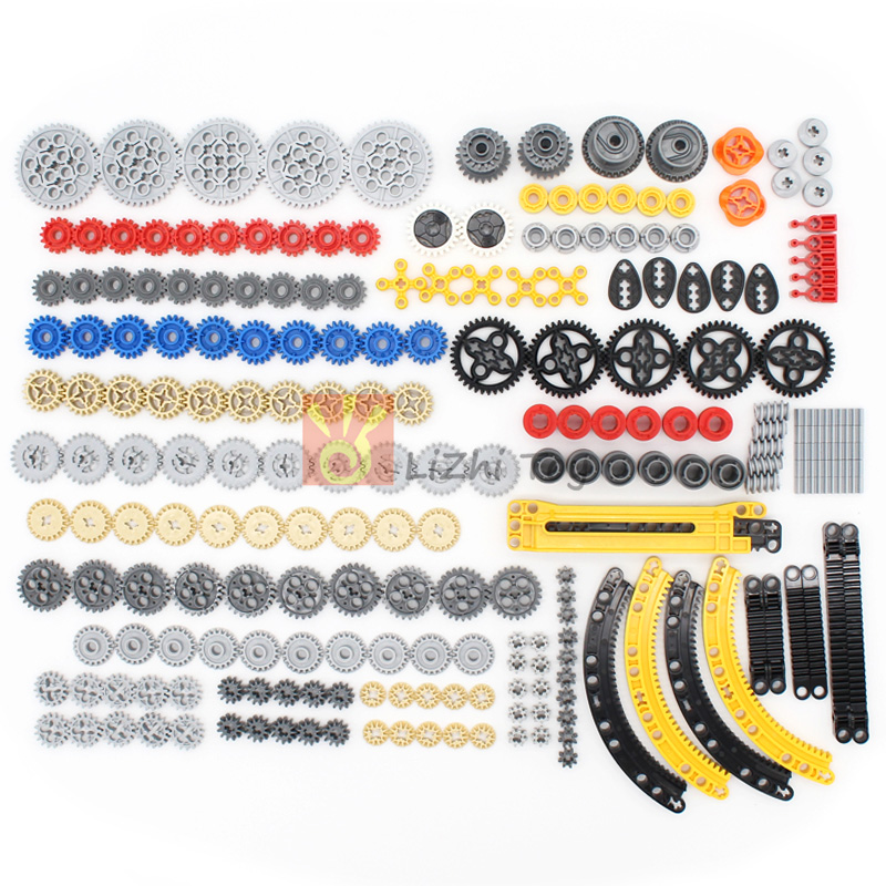 Tech Gear Accessories - 213 قطعة التكنولوجيا الفائقة MOC الميكانيكية