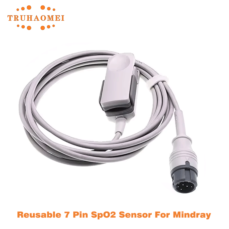 Tech Max Accessories - مستشعر SPO2 قابل لإعادة الاستخدام بـ