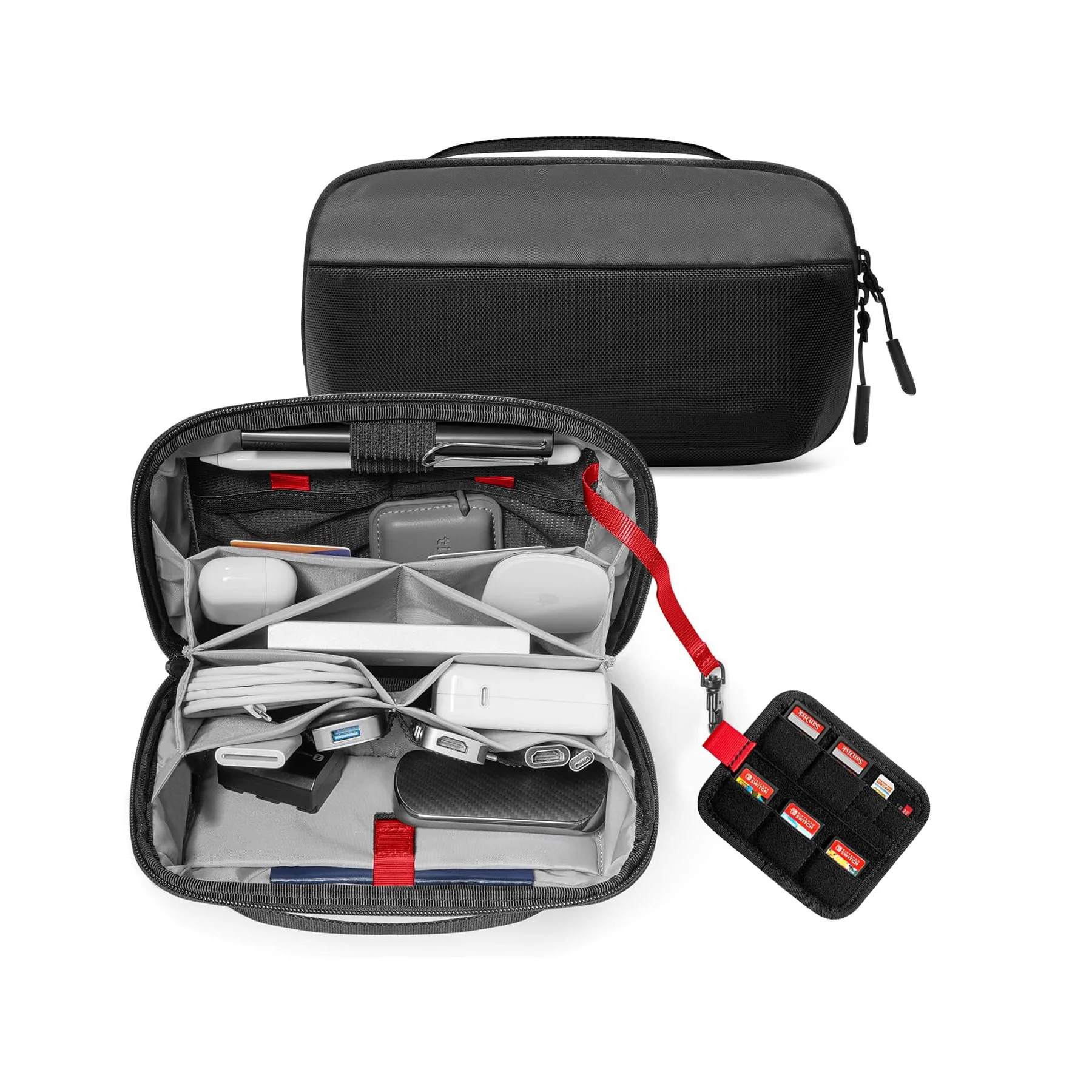 Tech Accessories Store - حقيبة تنظيم أدوات السفر، حافظة إلكترونية