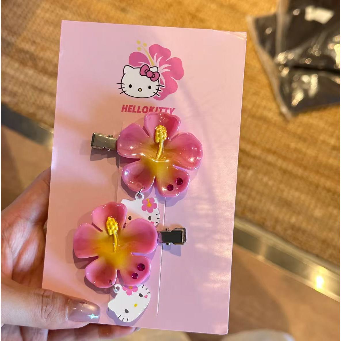 Tech Accessories For Women - مجموعة مشابك شعر كاواي سانريو هالو
