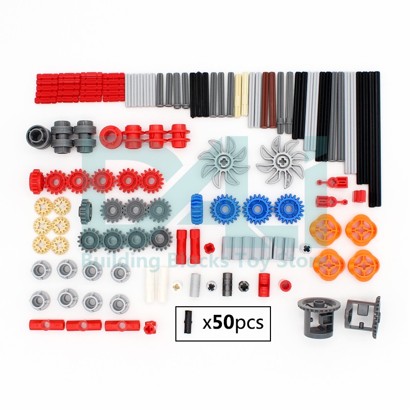 Tech Gear Accessories - 181 قطعة من قطع MOC التقنية: