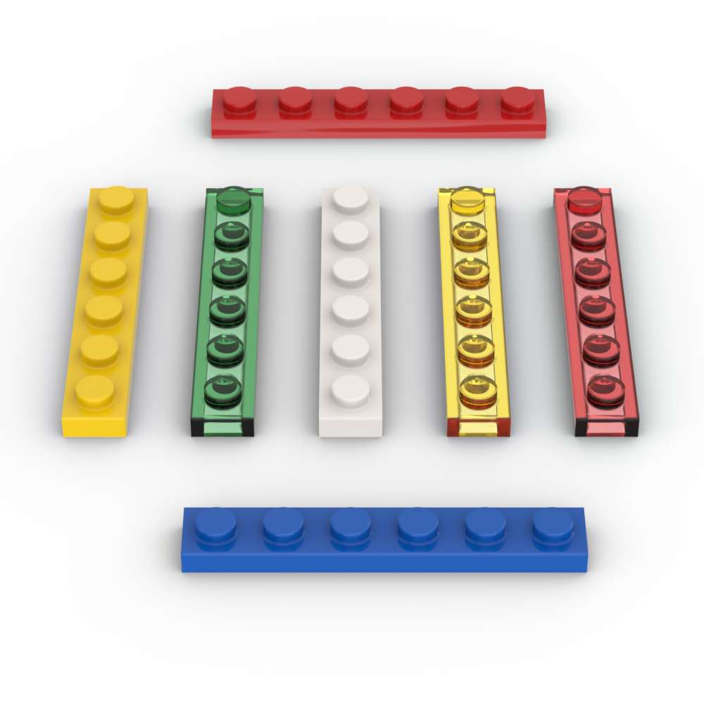 MOC 10 قطعة لوحة 3666 1X6 مجمو - مراجعة Tech Accessories For Kids وسعره