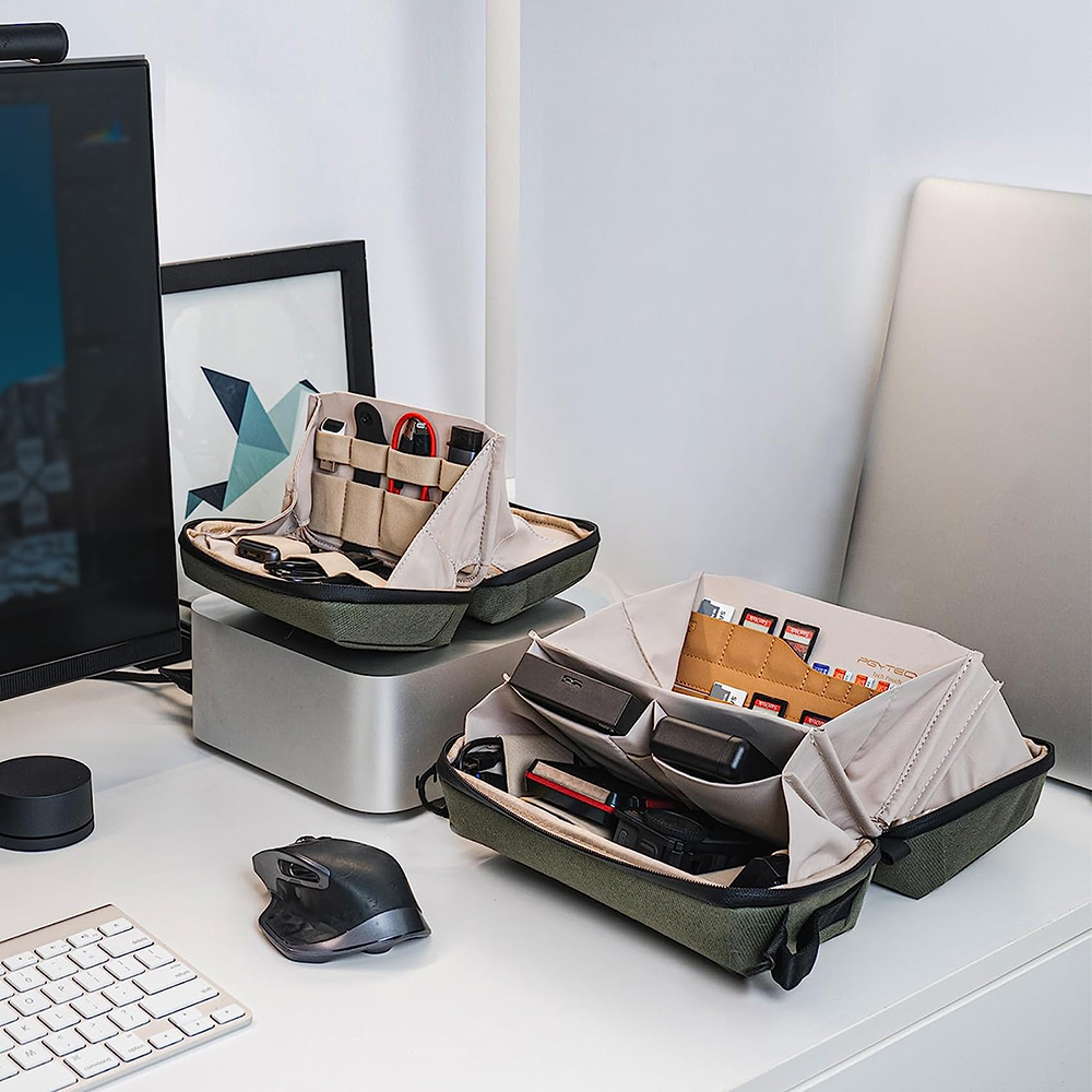 حقيبة إكسسوارات PGYTECH مقاومة - مراجعة Top Tech Accessories وسعره