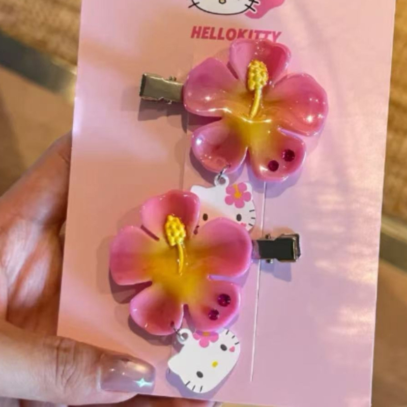 مجموعة مشابك شعر كاواي سانريو  - مراجعة Tech Accessories For Women وسعره