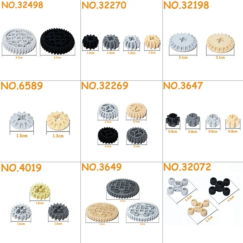 MOC-الأجزاء الفنية لبنات البنا - مراجعة Tech Gear Accessories وسعره