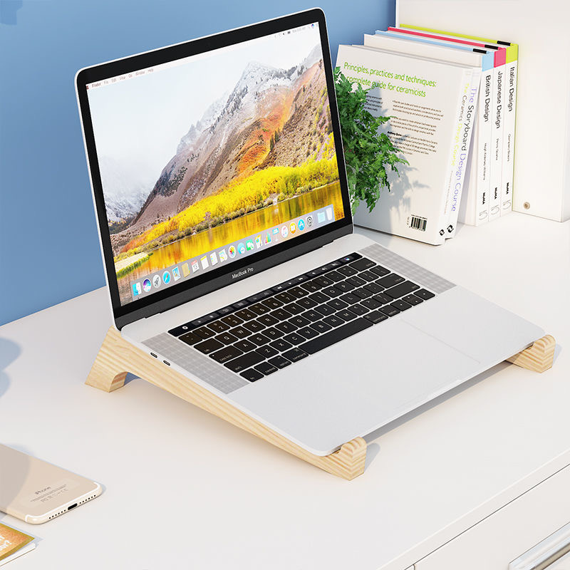 حامل الكمبيوتر المحمول لماك بو - مراجعة Laptop Stand Bamboo وسعره